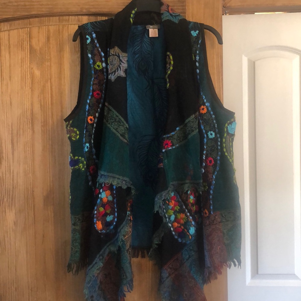 Embroidered Vest